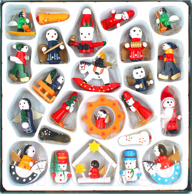 Набор елочных игрушек Darvish Фигурки / DV-C-242 (24шт)