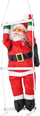 Подвеска новогодняя Darvish Санта на лестнице / DV-C-271