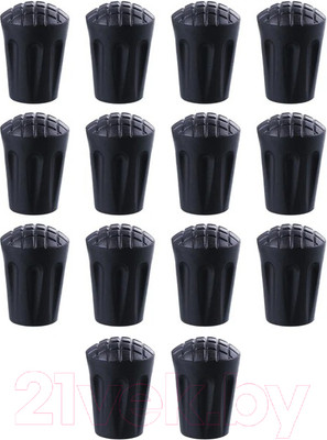 Комплект наконечников для скандинавских палок RoadLike 335122 (14шт)