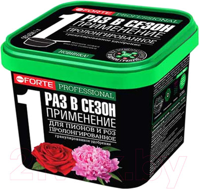 Удобрение Bona Forte Для пионов и роз с биодоступным кремнием BF23020031 (1л)