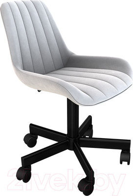 Кресло офисное Sheffilton SHT-ST37/S120М (серое облако/черный муар)