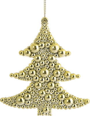 Елочная игрушка Феникс-Презент Елочка в золоте / 81957