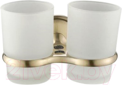 Набор стаканов для зубной щетки и пасты Ekko E3708 (бронза)