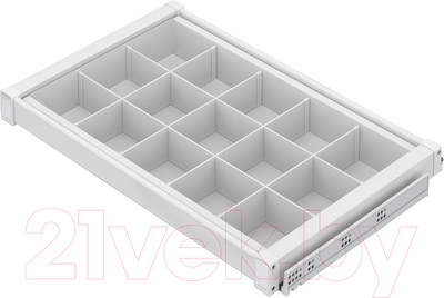 Полка выдвижная Starax S-6717-W (белый)