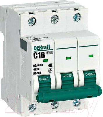 Выключатель автоматический DEKraft 12305DEK
