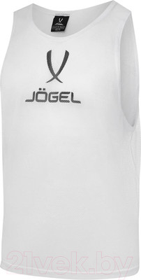 Манишка футбольная Jogel Training Bib (YM, белый)