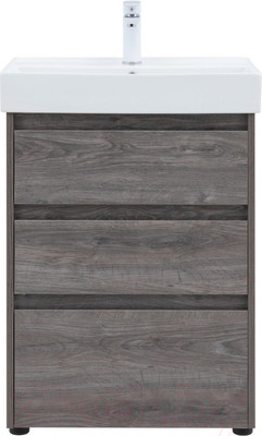 Тумба под умывальник Aquanet Nova Lite 60 / 302470 (дуб рошелье)
