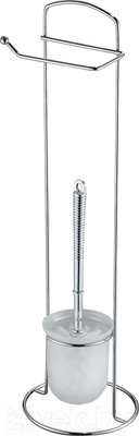 Стойка для туалетной бумаги с ершиком DomiNado W2930A