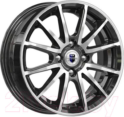 Литой диск K&K Квант (КС960) 14x5.5" 4x100мм DIA 56.6мм ET 40мм Дарк платинум