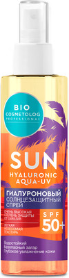 Спрей солнцезащитный Fito Косметик Bio Cosmetolog Professional Гиалуроновый SPF50+ (190мл)