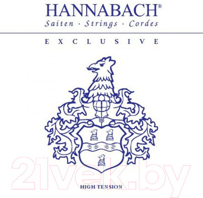 Струны для классической гитары Hannabach EXCLHT Exclusive Blue