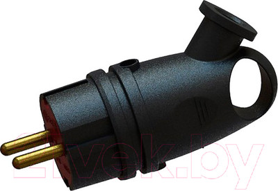 Вилка штепсельная Элект В 16-003 УХЛ3 (каучук)