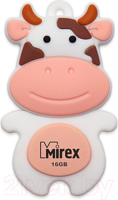 USB flash накопитель Mirex Cow Peach 16GB (13600-KIDCWP16)