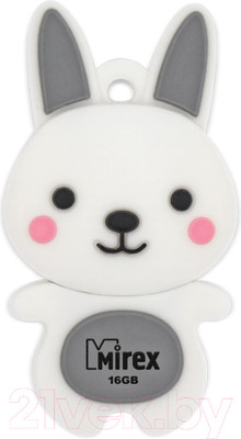 USB flash накопитель Mirex Rabbit Grey 16GB (13600-KIDRBG16)