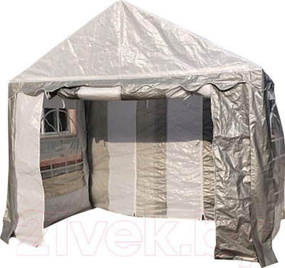 Торговая палатка Sundays Party 3x3 (белый/серый)