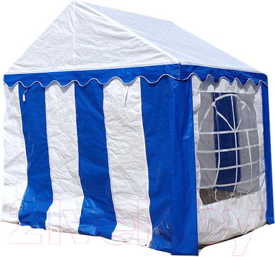 Торговая палатка Sundays Party 3x3 (белый/синий)