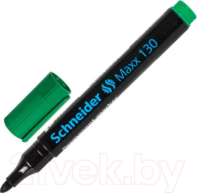 Маркер перманентный Schneider Maxx 130 / 113004 (зеленый)