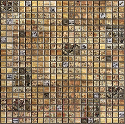 Панель ПВХ Grace Самоклеящаяся Мозаика Александрия (480x480)