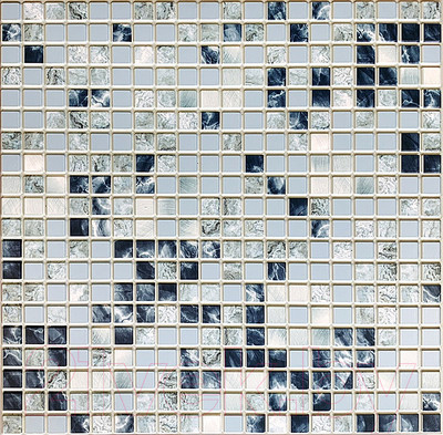 Панель ПВХ Grace Самоклеящаяся Мозаика Океан (480x480)