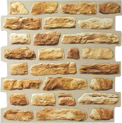 Панель ПВХ Grace Самоклеящаяся кирпич мергель глинистый (473x470)