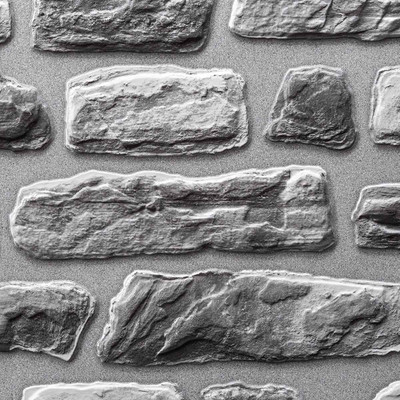 Панель ПВХ Grace Самоклеящаяся Кирпич Мергель известковый (473x470мм)