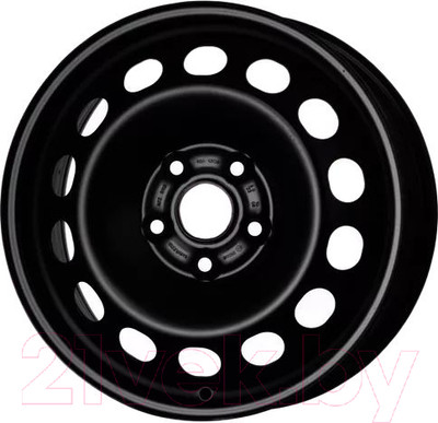 Штампованный диск Magnetto 16019 16х6" 4х100мм DIA 60.1мм ET 37мм Black