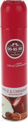 Освежитель воздуха DoReMi Премиум Яблоко и корица (330мл)