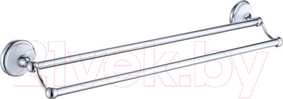 Держатель для полотенца Ekko E3809 (хром/белый)