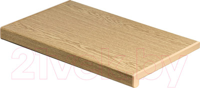 Подоконник VPL Премиум с заглушкой 250x2200 (натуральный дуб)