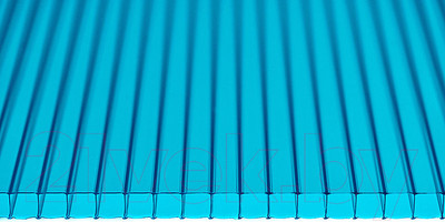 Сотовый поликарбонат Ultramarin 6000x2100x4мм (бирюзовый)