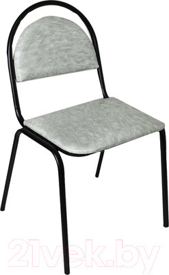 Стул офисный Фабрикант Стандарт (PV 8 светло-серый/BL)