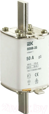 Предохранитель плавкий IEK ППНИ-35 / DPP30-050