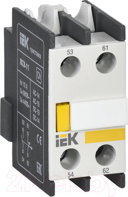 Приставка контактная IEK KPK10-20