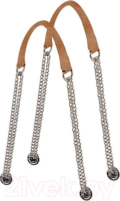 Набор ручек для сумки O bag HLESCE01ECSL3132 (светло-коричневый)