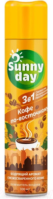 Освежитель воздуха Sunny Day Бодрящий кофе (300мл)