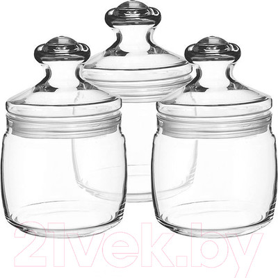 Набор емкостей для хранения Pasabahce Чешни 97424/213027