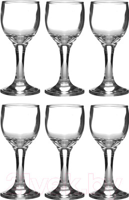 Набор рюмок Pasabahce Бистро 44134/304641 (6шт)