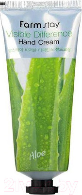 Крем для рук FarmStay С экстрактом алоэ (100мл)
