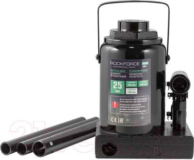 Бутылочный домкрат RockForce RF-T92507(BR) (Euro)