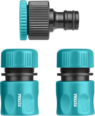 Набор соединителей для шланга TOTAL THWS030301 (3шт)