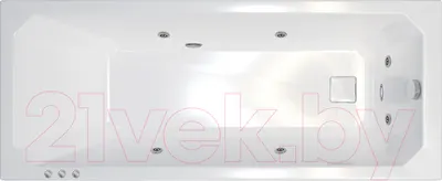 Ванна акриловая Triton Прага 180x80 Релакс (с гидромассажем)
