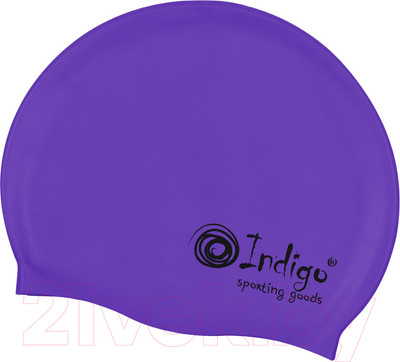 Шапочка для плавания Indigo Sport 114 SC (фиолетовый)