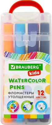 Фломастеры Brauberg Kids / 152187 (12цв)