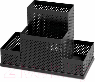 Органайзер настольный Brauberg Germanium / 237982 (черный)