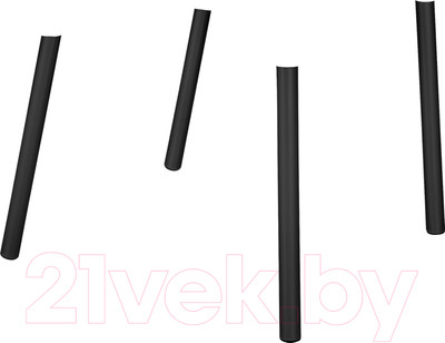 Каркас стула Sheffilton SHT-S424 / 955563 (черный муар цинк)