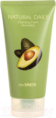 Пенка для умывания The Saem Natural Daily Cleansing Foam Avocado (150мл)
