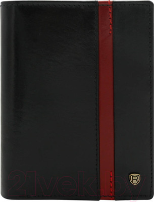 Портмоне Cedar Rovicky / N575-RVTP (черный/красный)