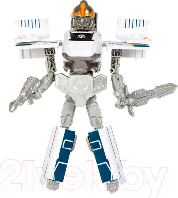 Робот-трансформер Bondibon Робот-поезд / ВВ5741 (голубой)