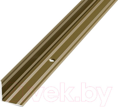 Профиль декоративный Лука Угловой ПУ 05-1/04Л/2.7/ Д7 РЕ (бронза)