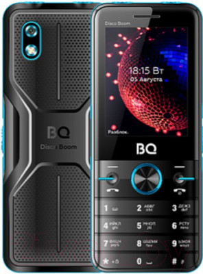 Мобильный телефон BQ Disco Boom BQ-2842 (черный/синий)